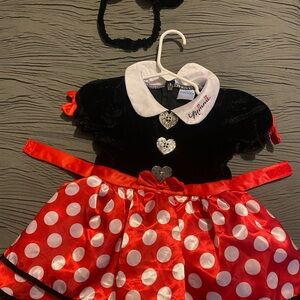 Disney Minnie Mouse Red and White Baby Costume